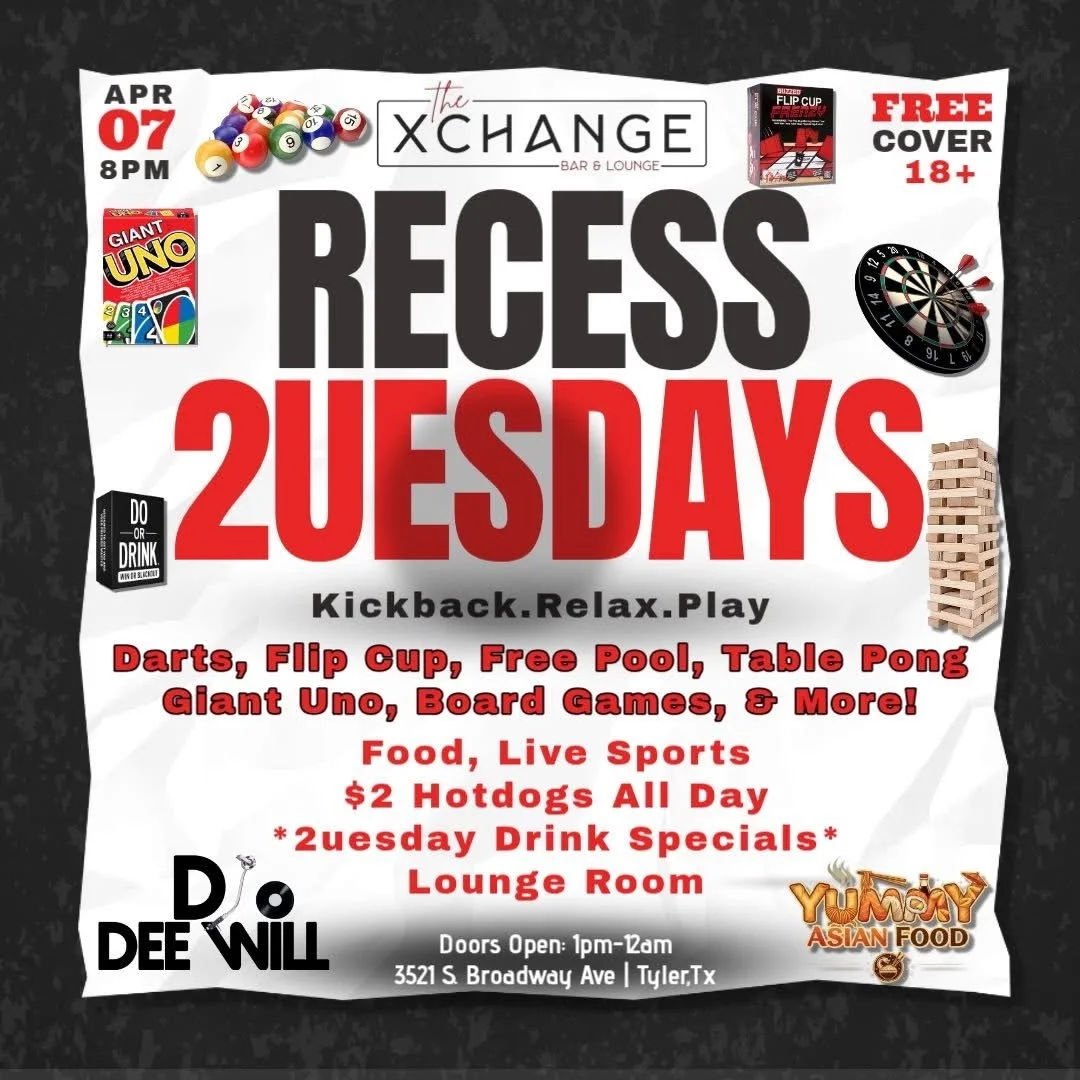 Recess Tuesdays &amp; $2 Hot dogs all day 
