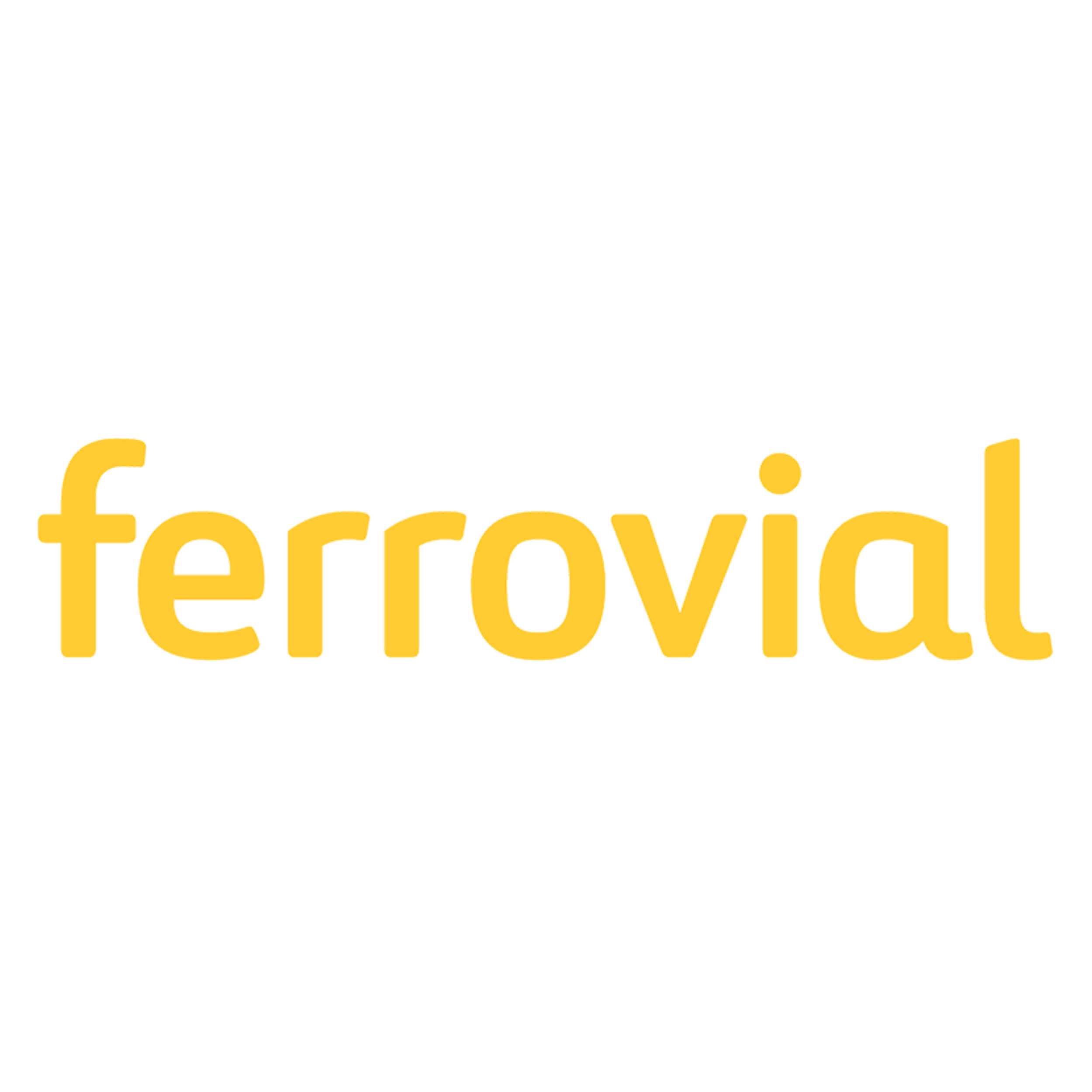 Close-up of yellow lettering spelling 'focused' with a portion of the text cut off at the bottom.