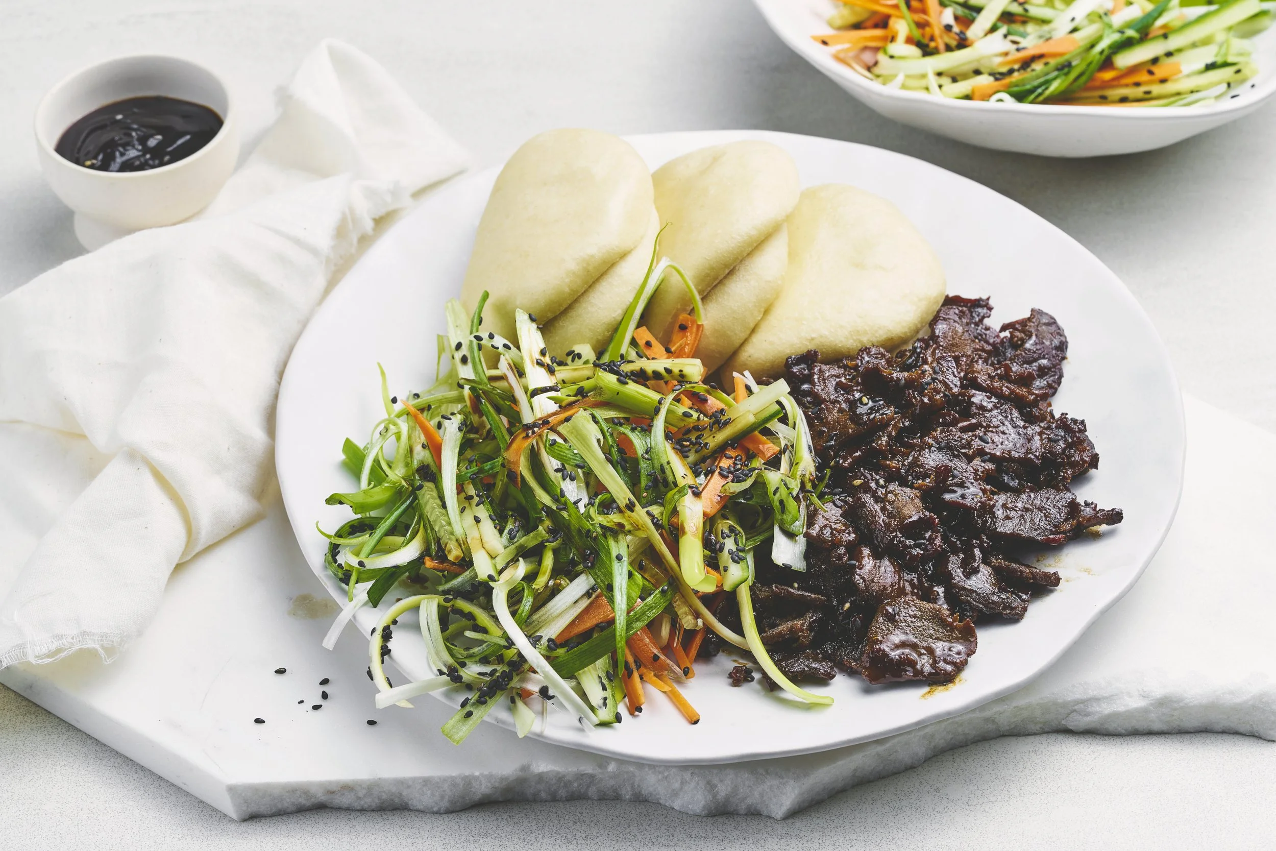 Bao buns med finnbiff