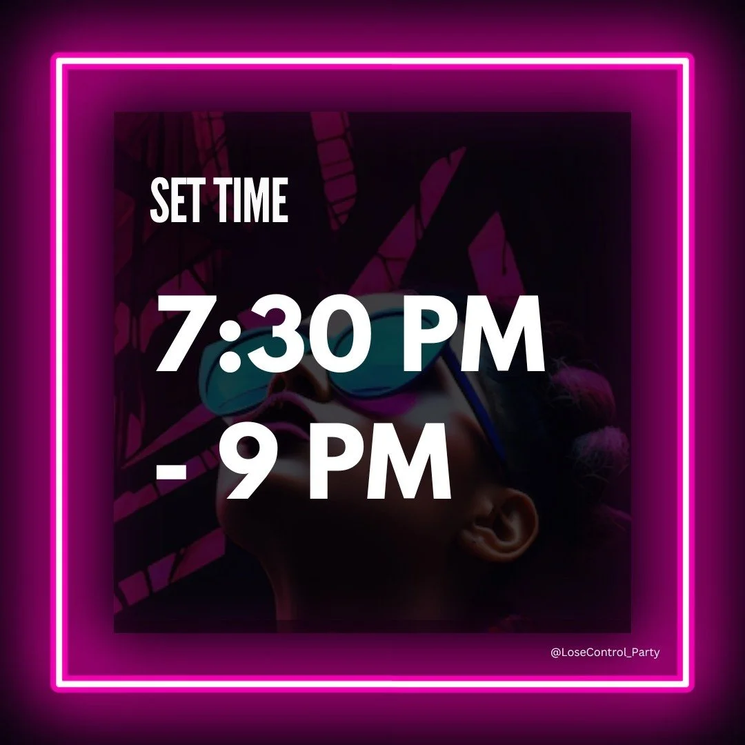 SASHA KOHANA (@sasha.kohana) set time!⁠
⁠7:30PM⁠ - 9PM
⁠
Don't miss out!⁠
.⁠
.⁠
.⁠

#meetdj #djgirls #womanDJ #djlife #djsession⁠ #dj #party #barcelona #losecontrolparty⁠ #losecontrol #nightlife #timeoutbarcelona #timeoutbcn #melodicTechno #techno #p