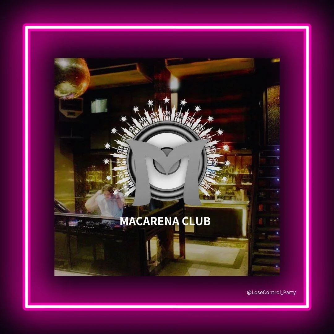 Join us for the ultimate DAYTIME party at the iconic Macarena Club! 🎉 
La Macarena is one of the most prestigious clubs in Barcelona. Located next to Las Ramblas, in the heart of the city. Characterized by its powerful sound, careful interior design