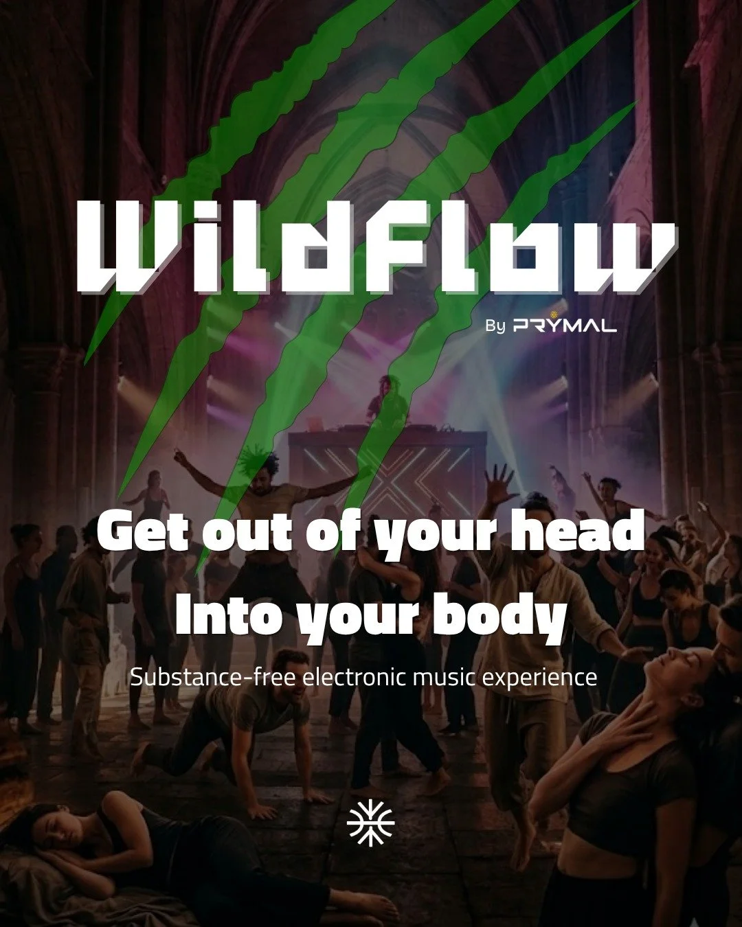Step into Wildflow

A substance-free electronic music experience designed to bring you out of your head &mdash; and into movement.

Less thinking.
More feeling.
Fully present.

⸻

Music by @hnks_music 
A 3-hour live DJ journey that builds from deep i