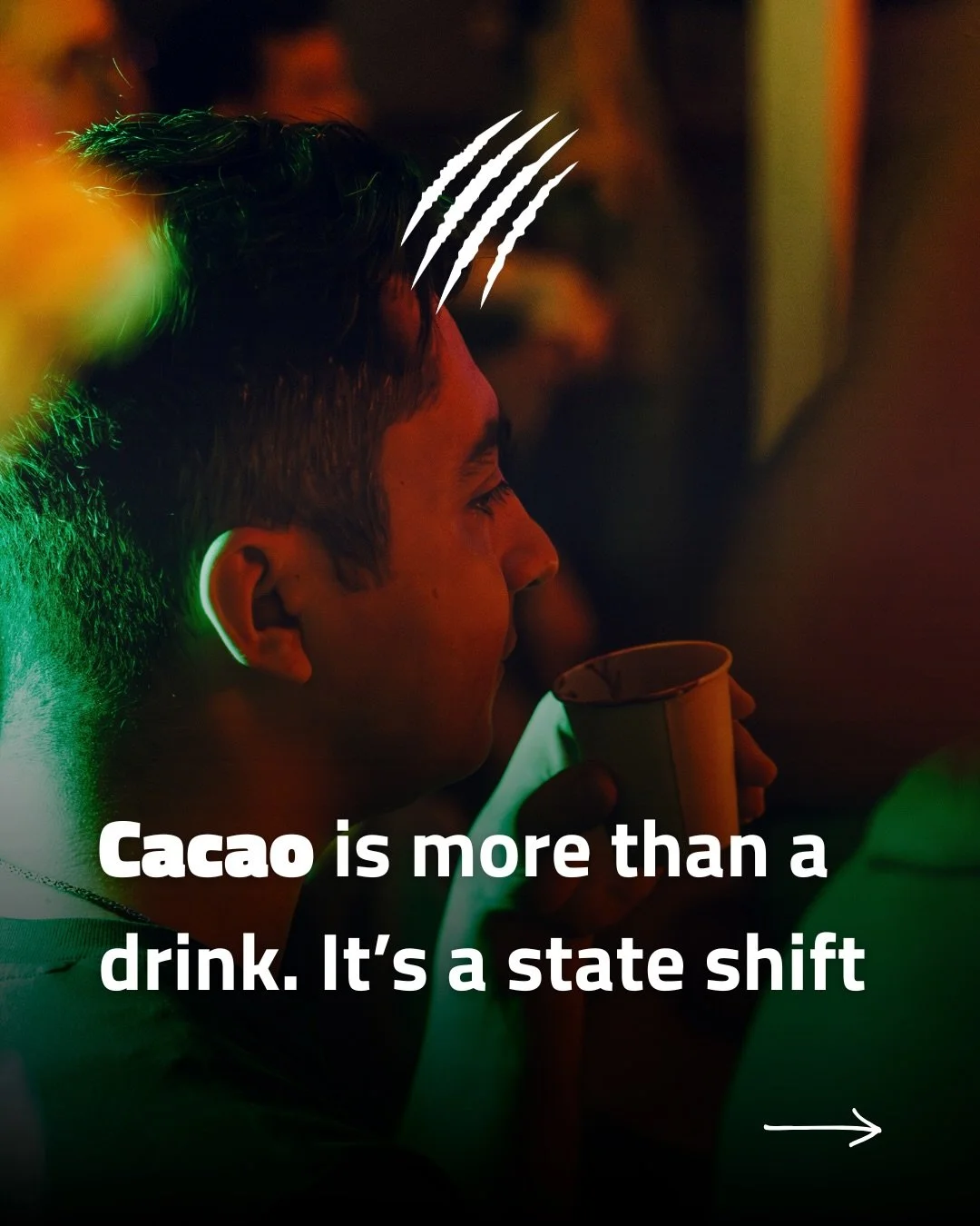 Why do we drink cacao at WildFlow? 🤍

Because before we move, we open.
Before the music rises, we soften.

Cacao is a heart-opening plant
that gently connects body, mind, and spirit.

At WildFlow, it&rsquo;s more than a drink &mdash;
it&rsquo;s a sh