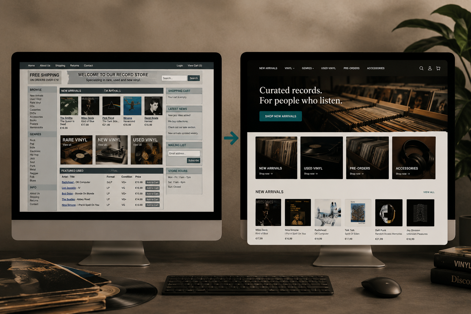 Why Most Record Store Websites Feel Broken