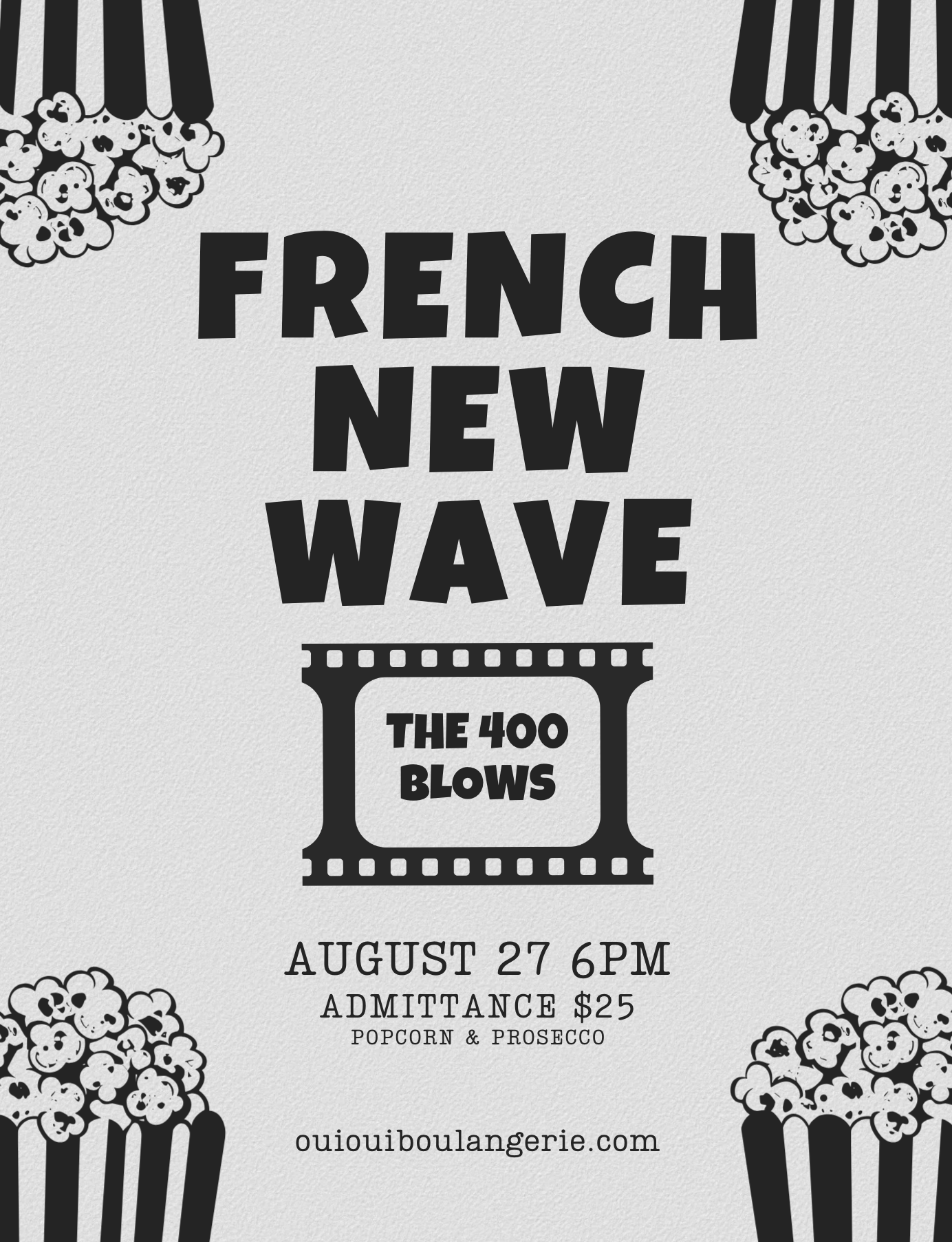 Oui Oui French New Wave Night