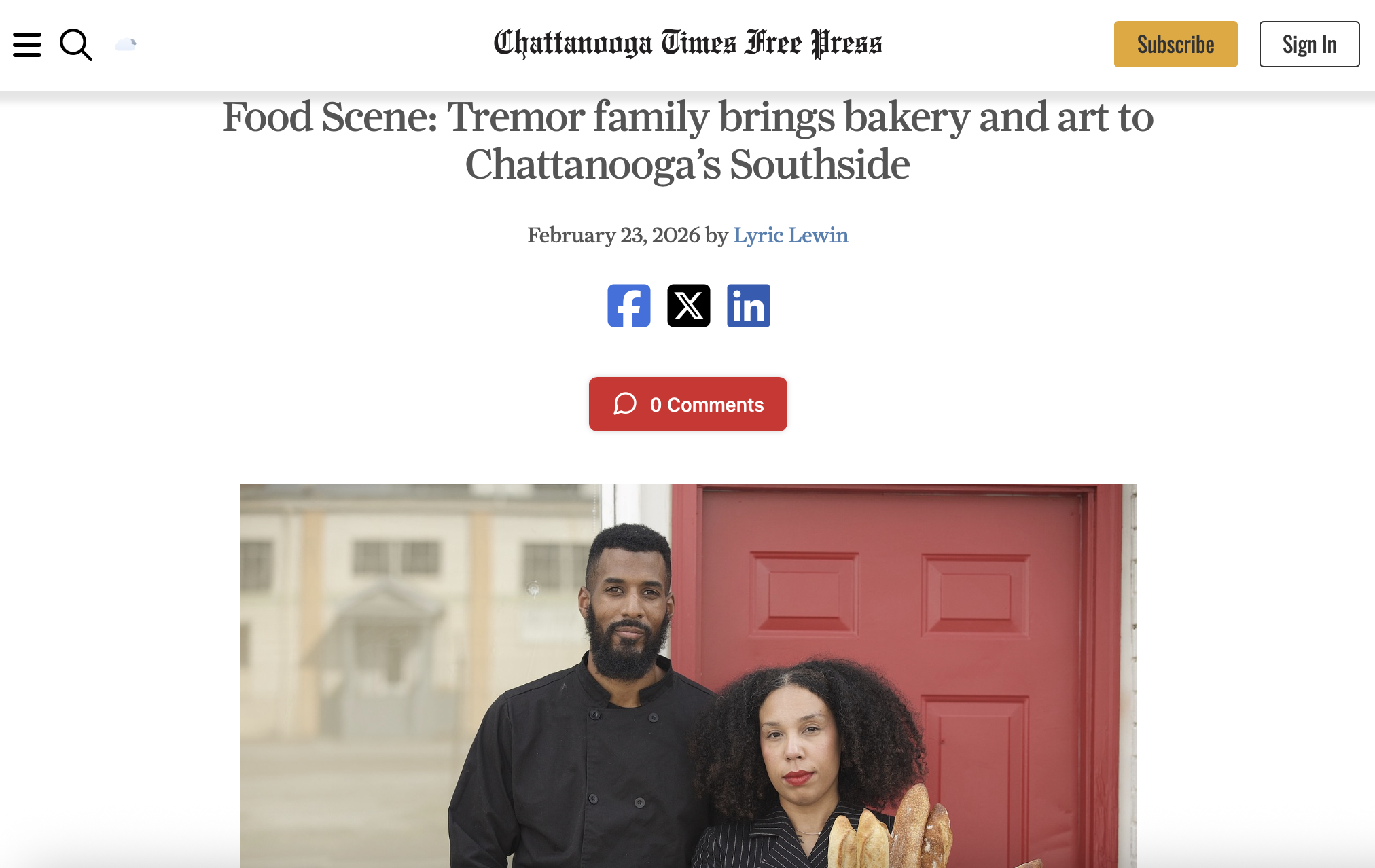 Tremor family brings bakery and art to Chattanooga’s Southside