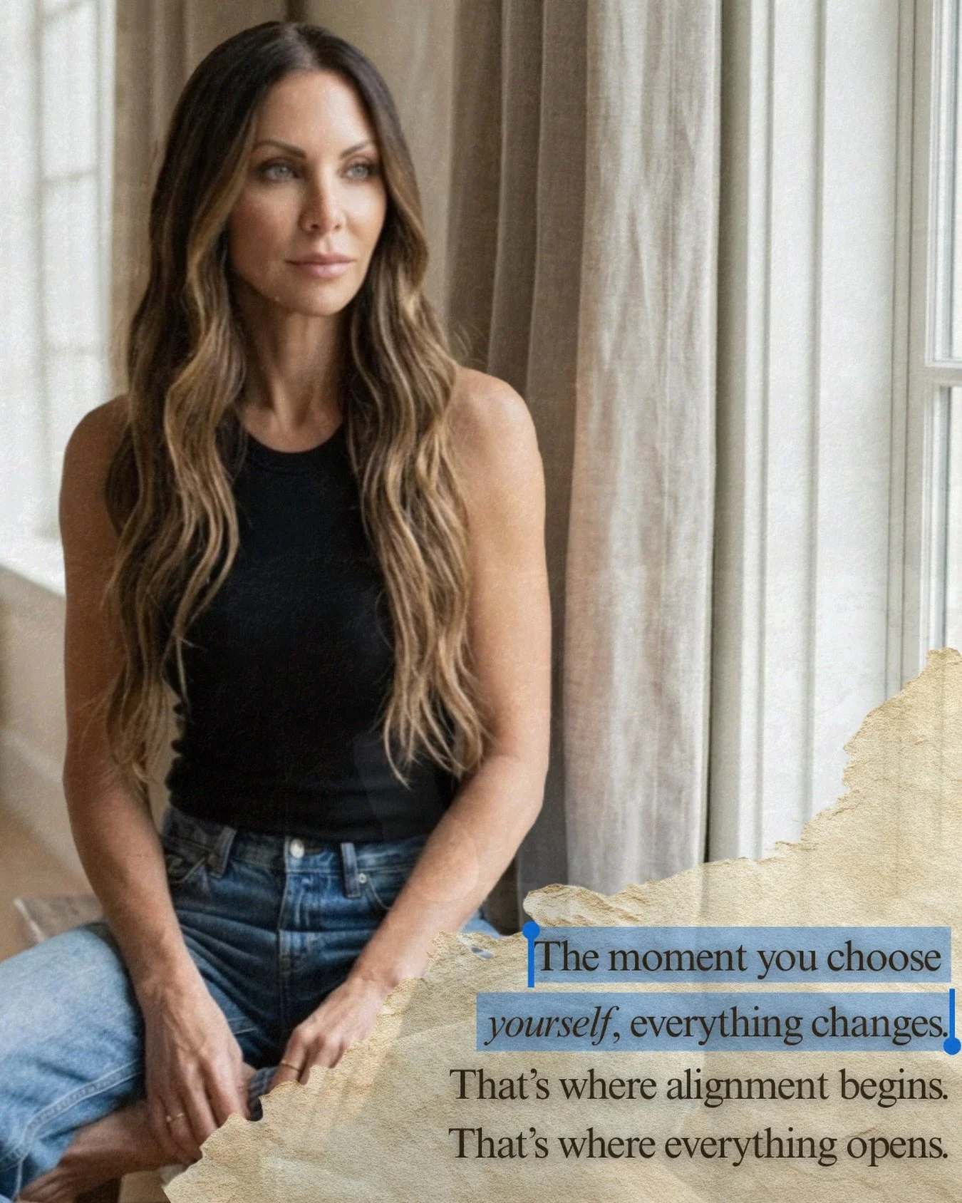 The moment you choose yourself, everything changes. 
That&rsquo;s where alignment begins. 
That&rsquo;s where everything opens.

Most people wait. 
For the right time, the right feeling, the right circumstances.

But the shift doesn&rsquo;t come from