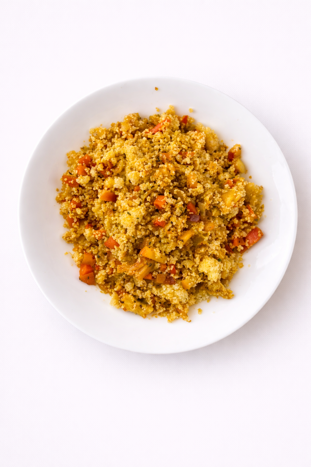 Cuscús con pollo y verduras