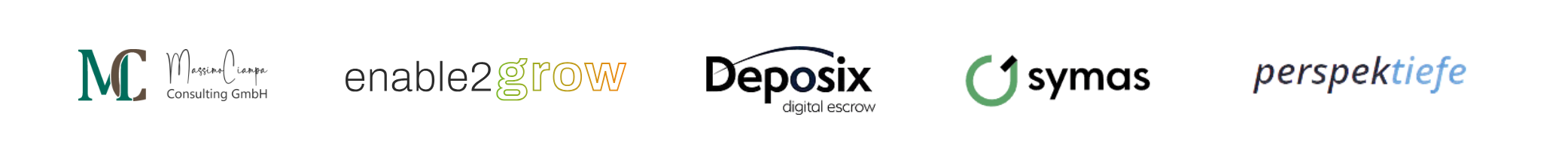 Logos verschiedener Firmen und Organisationen die mit den Promptpiloten zusammenarbeiten.