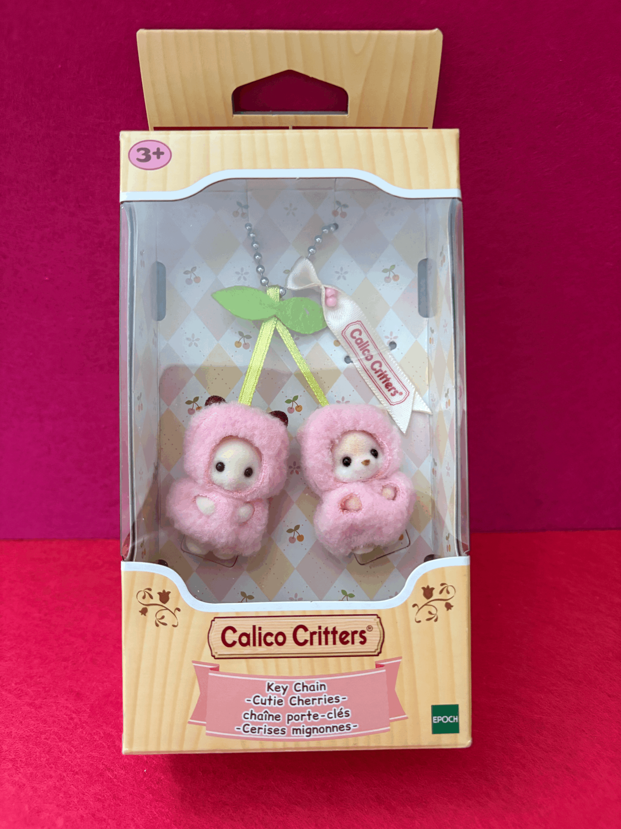 Sylvanian Families Cherry Keychain