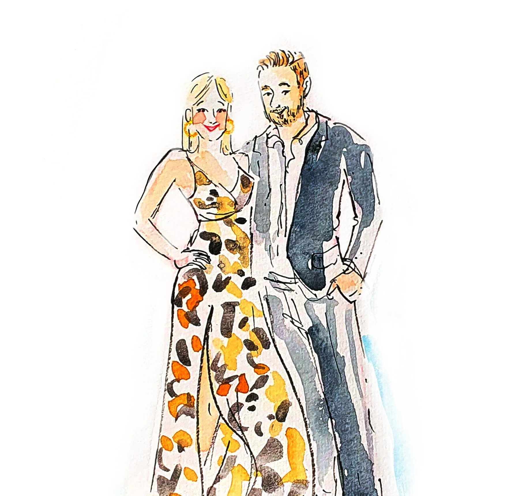 illustration de couple