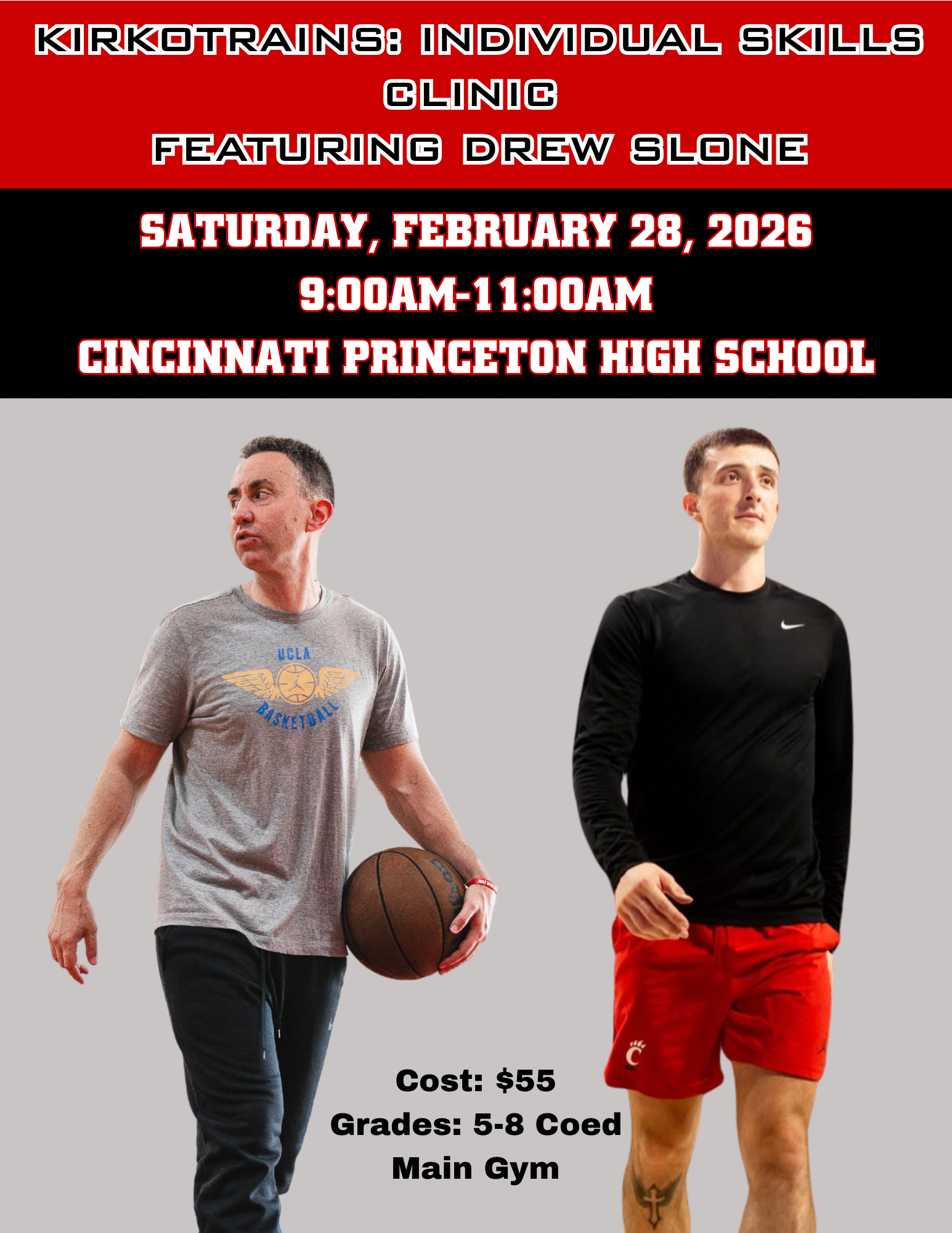 KirkoTrains: Individual Skills Clinic Featuring Drew Slone