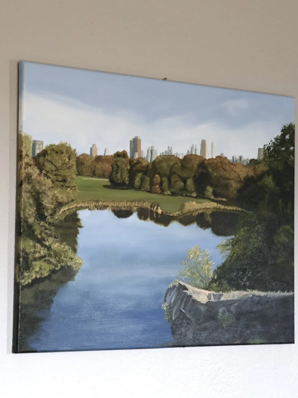 Pond in Central Park NY