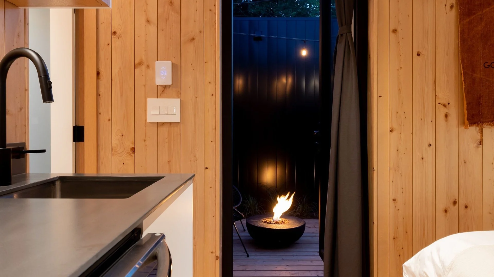 ocean view suite with private hot tub at MacKenzie Beach Resort Tofino