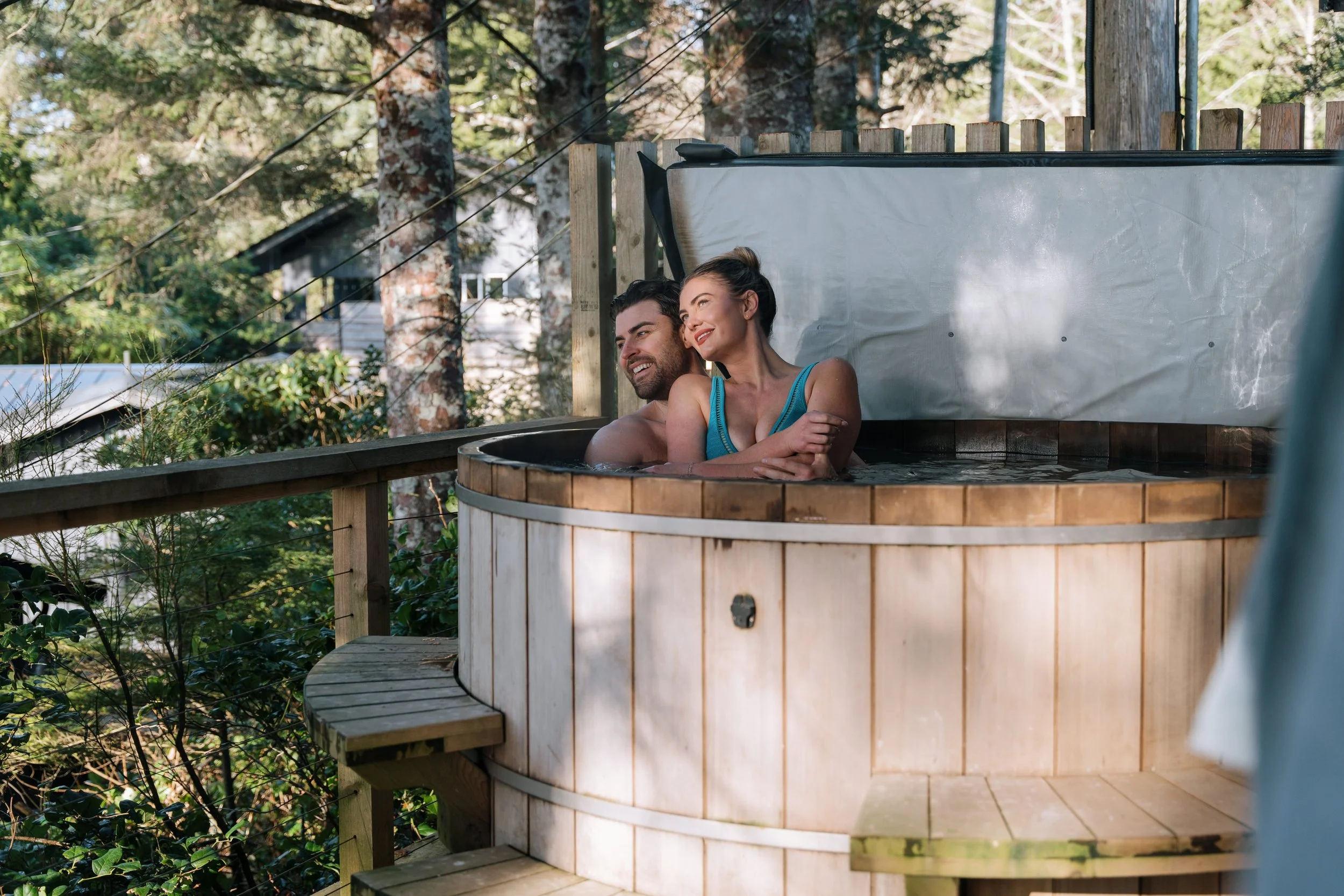 Private Hot Tubs in Tofino | MacKenzie Beach Resort