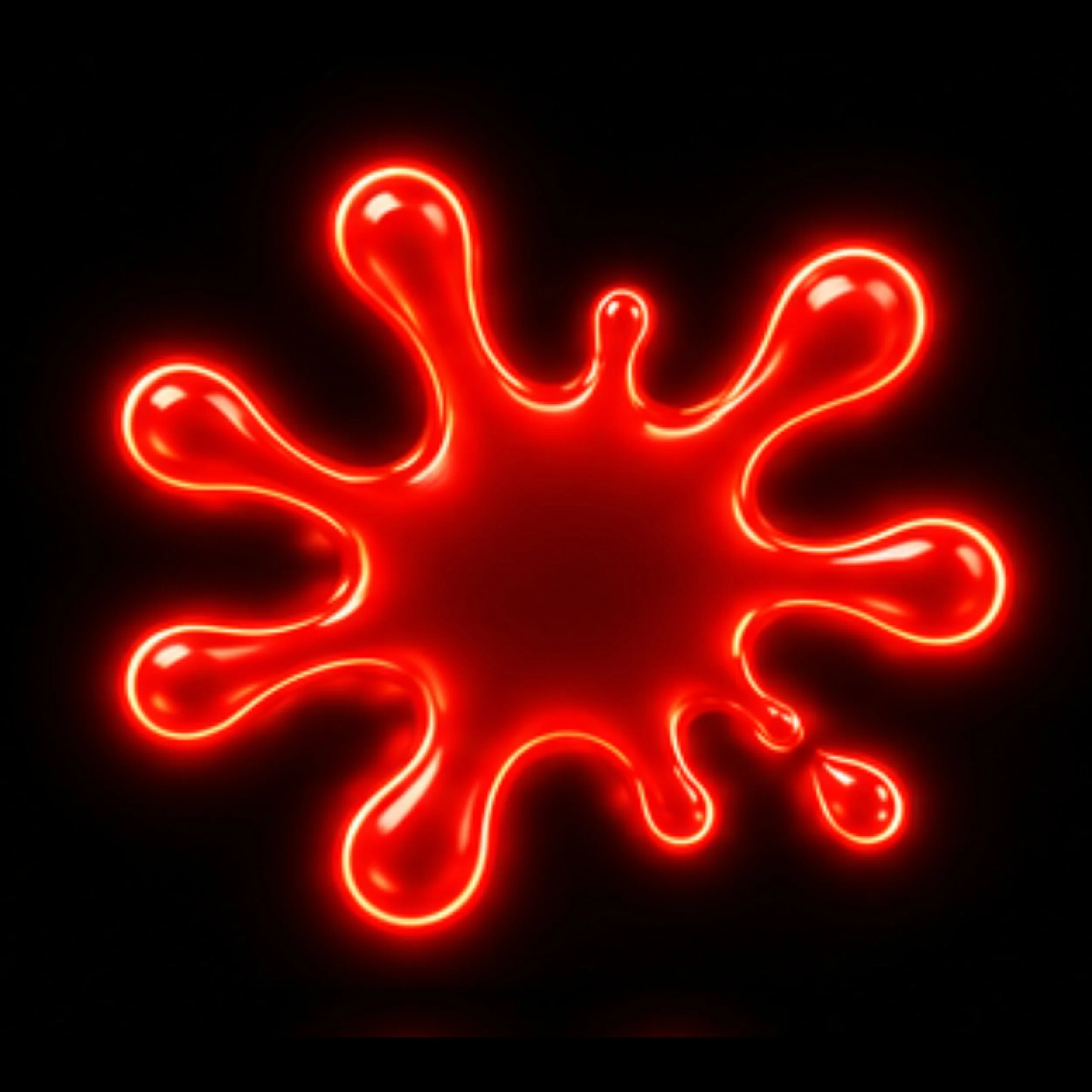 Neon red pigments