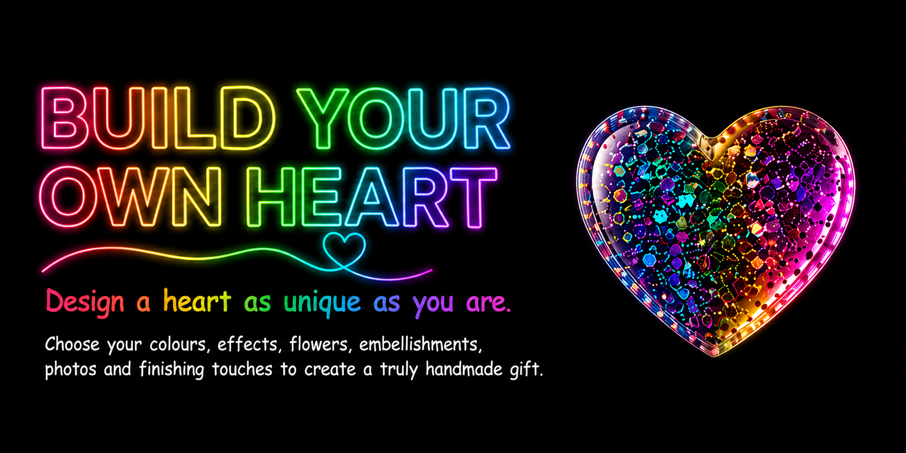 comisson orders, make you own heart personalised, choose colour, decoration, font, style, photo hearts, fridge magnet, keyring, pocket hug, ornament, home decor, gift
