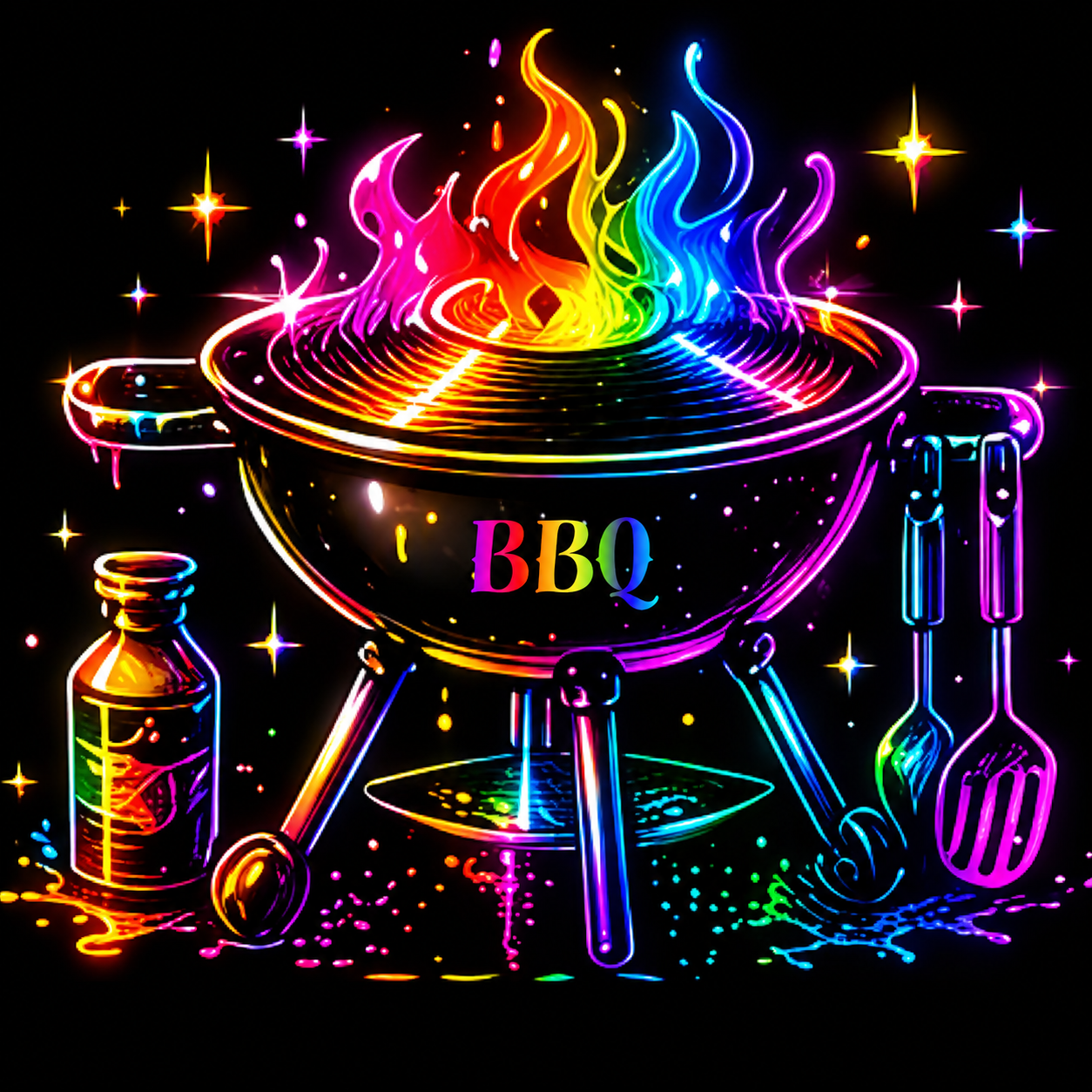graphic design posters for BBQ days or evenings at local pubs