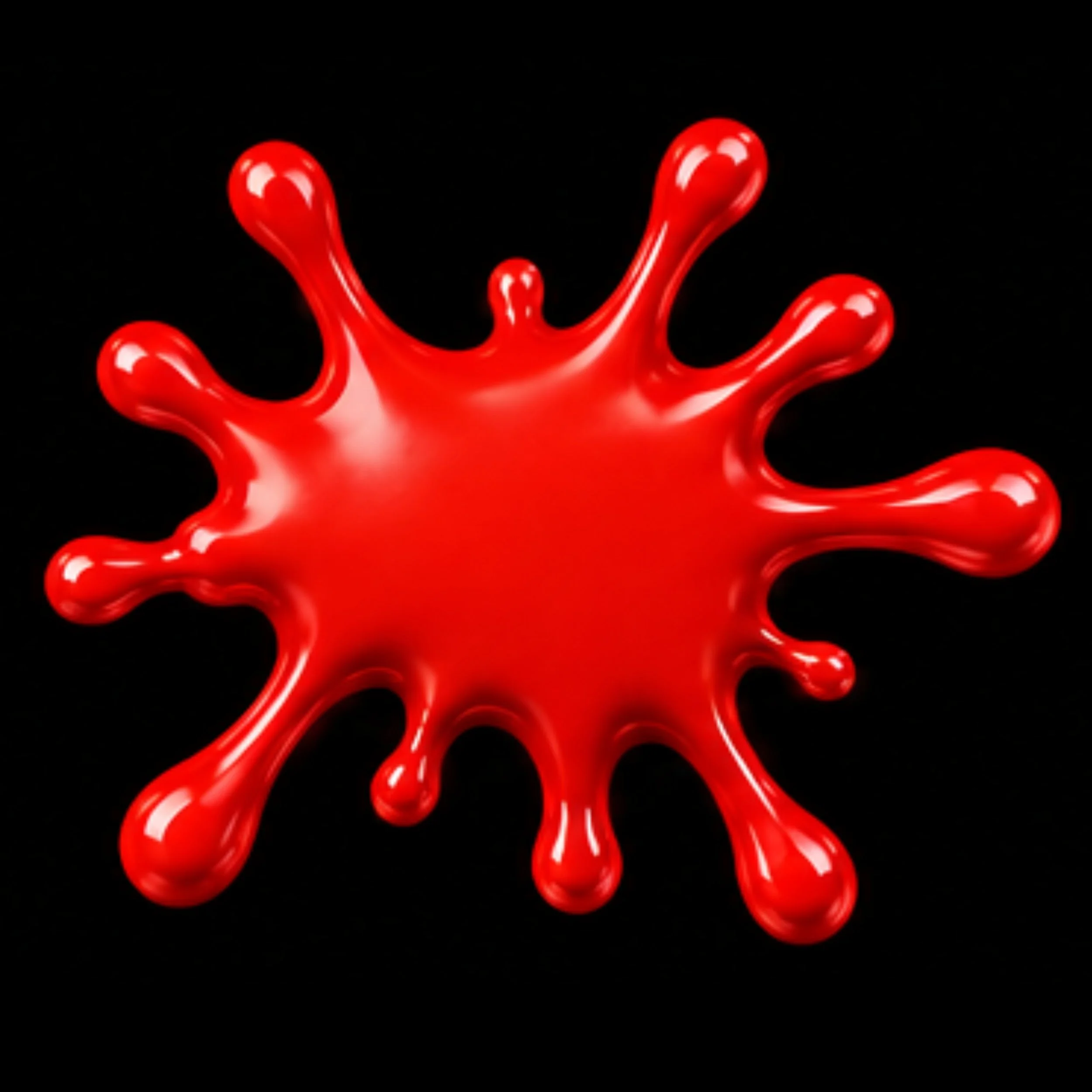 red liquid pigment dye