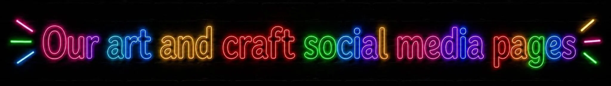 art and craft social media pages