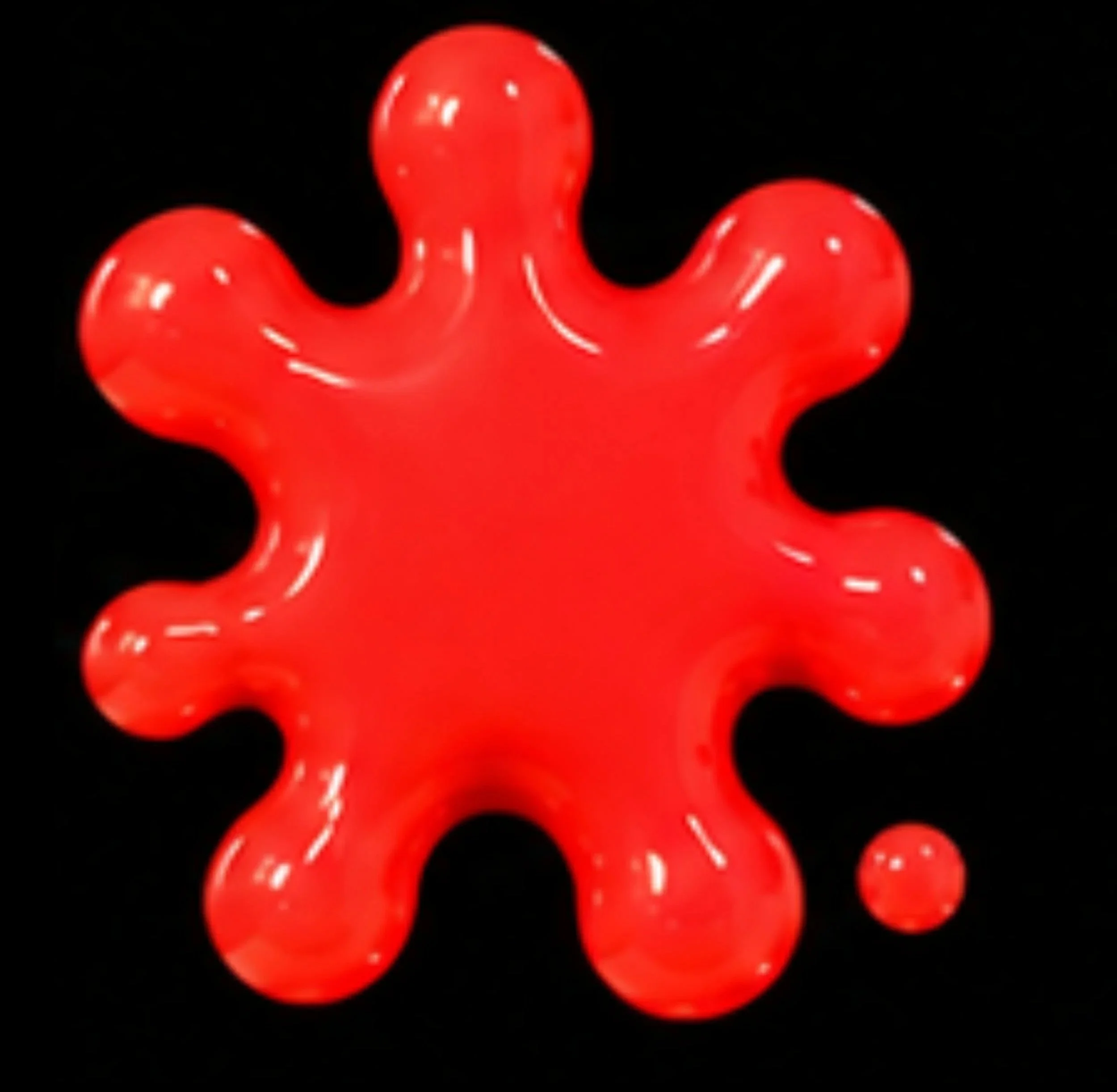opaque red pigment paste