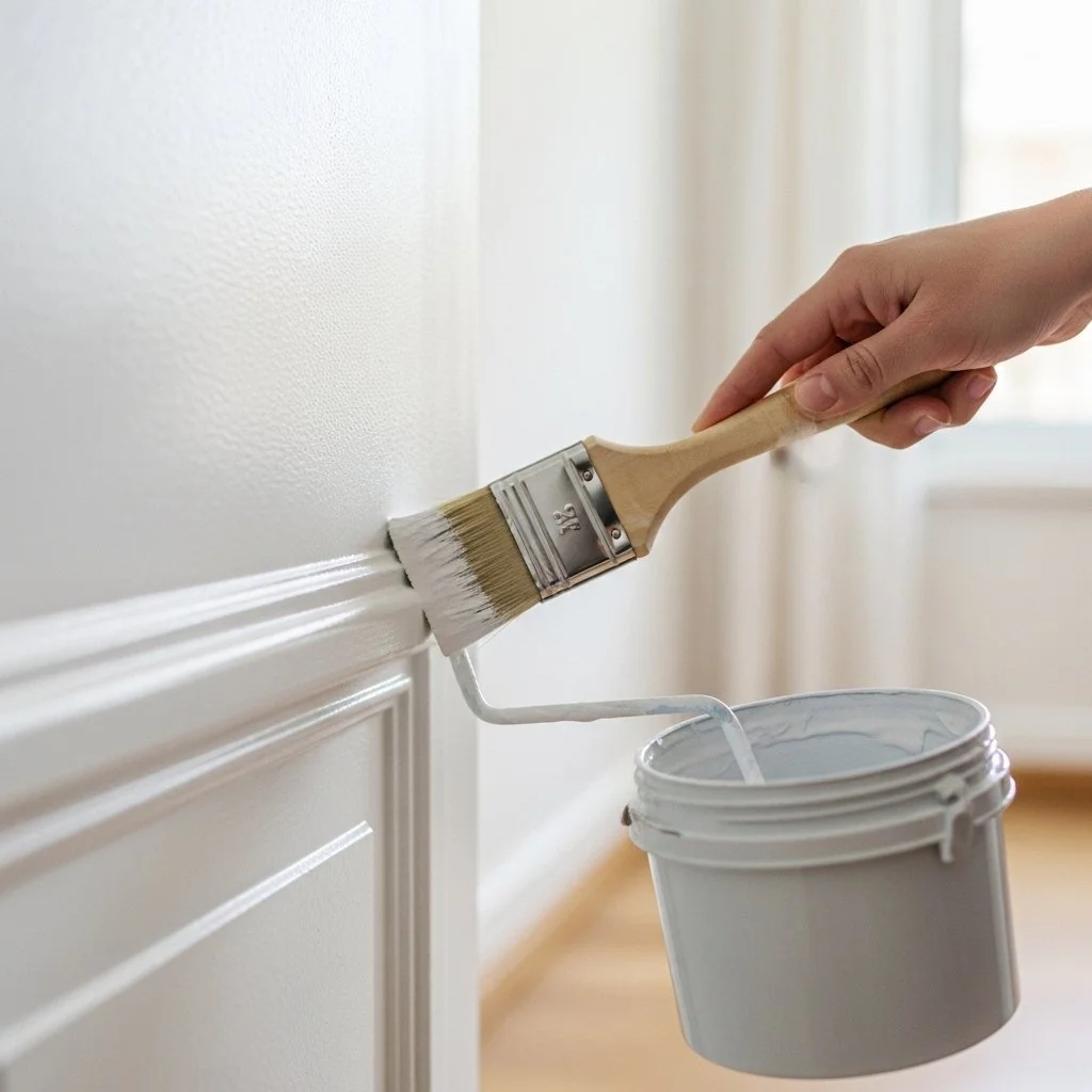 Paint touch-up and caulking service in Indian Harbour Beach — small residential wall and trim repairs.