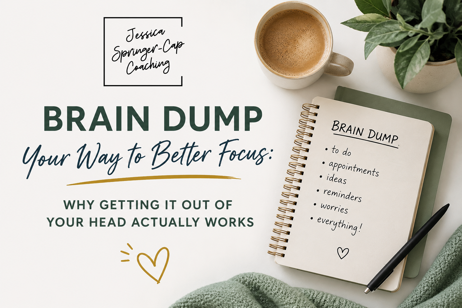 Brain Dump Your Way to Better Focus: Why Getting It Out of Your Head Actually Works