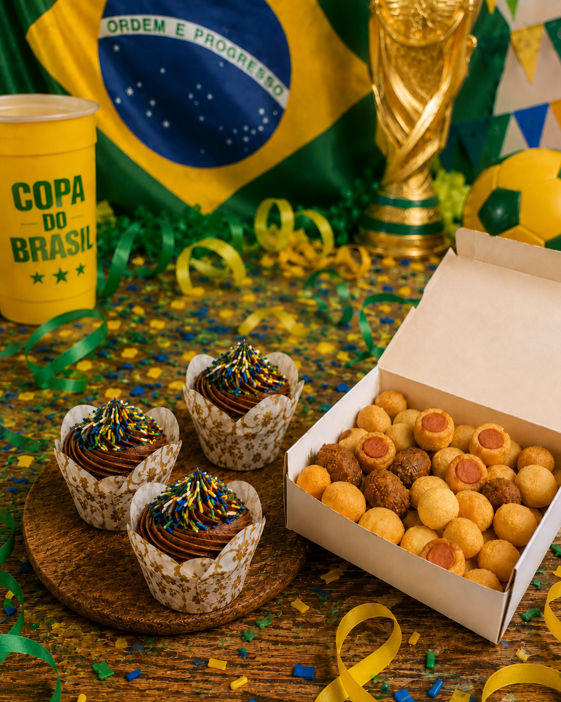 Combo Cupcake - Agora vai!