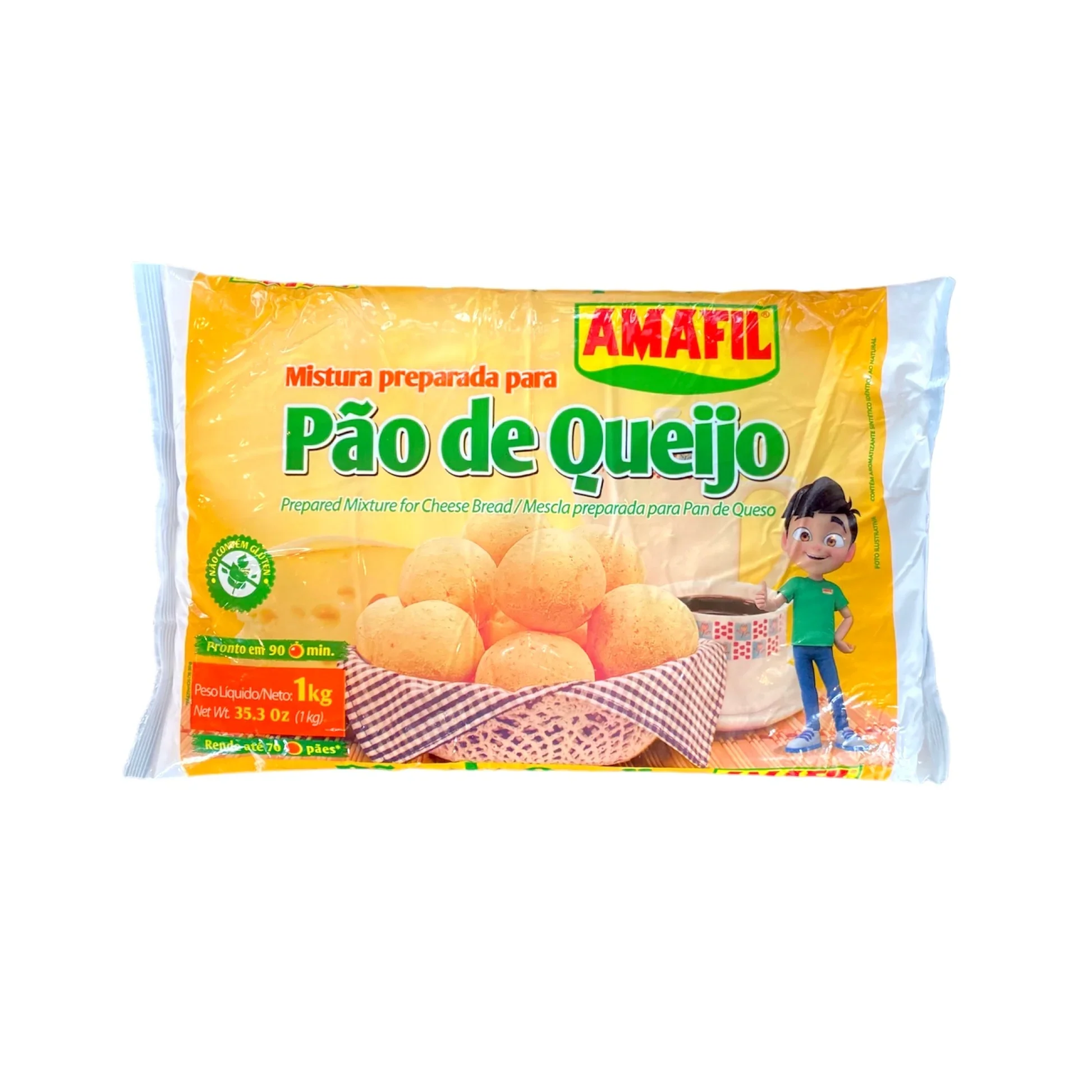 Cheese Bread (Pão de Queijo) Mix - Amafil - 1 kg