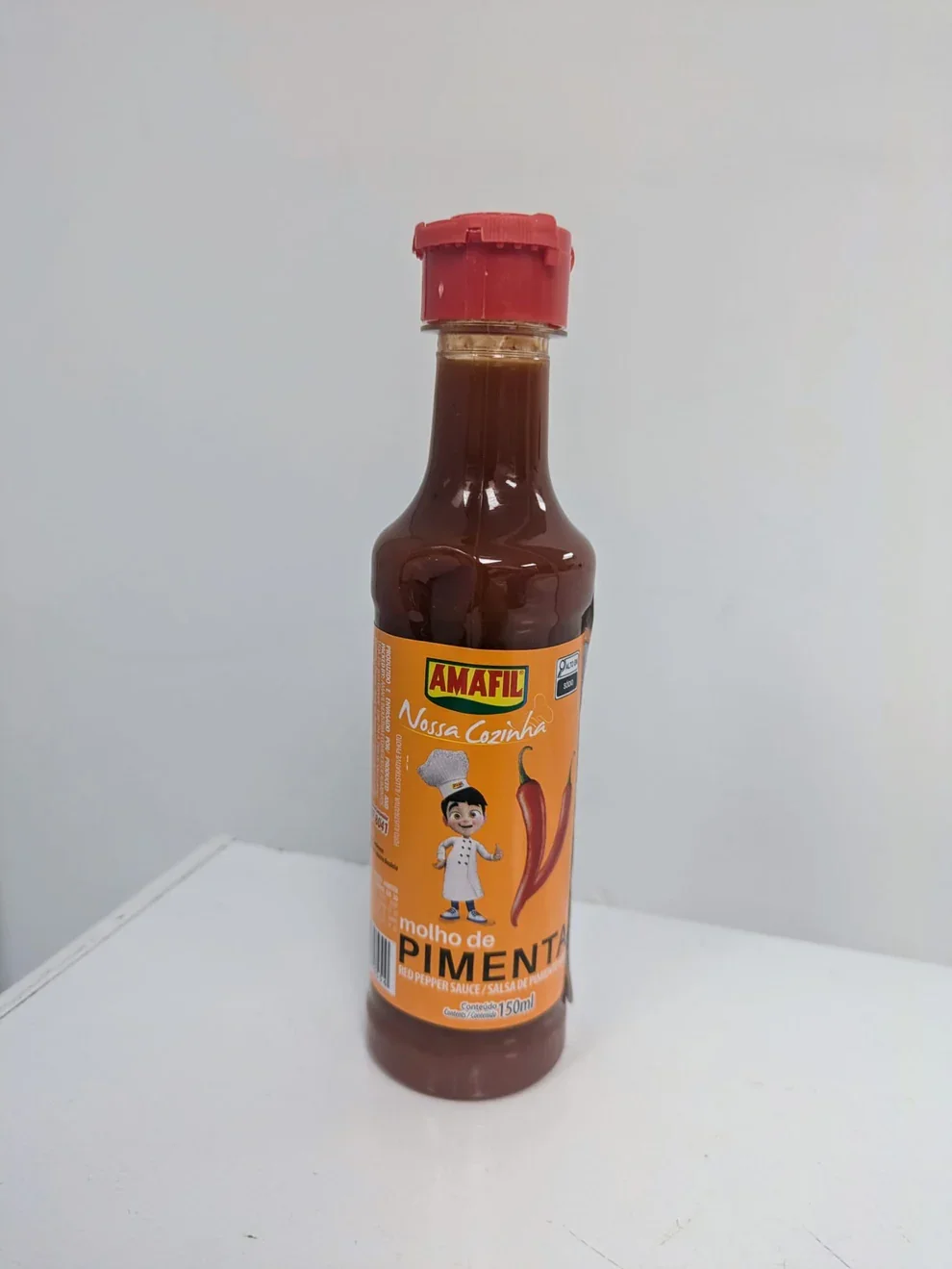 Red Pepper Sauce (Molho de Pimenta) - Amafil - 150 g