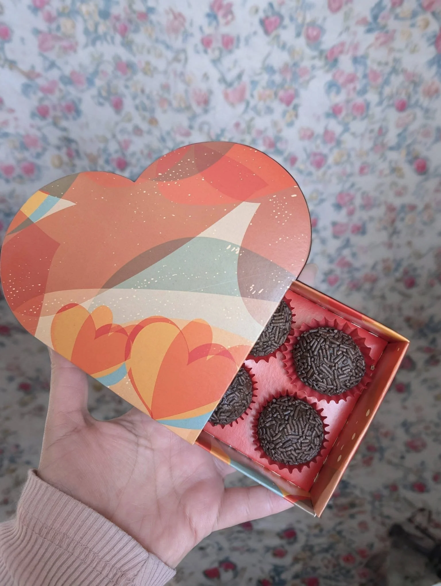 Heart Brigadeiro Box