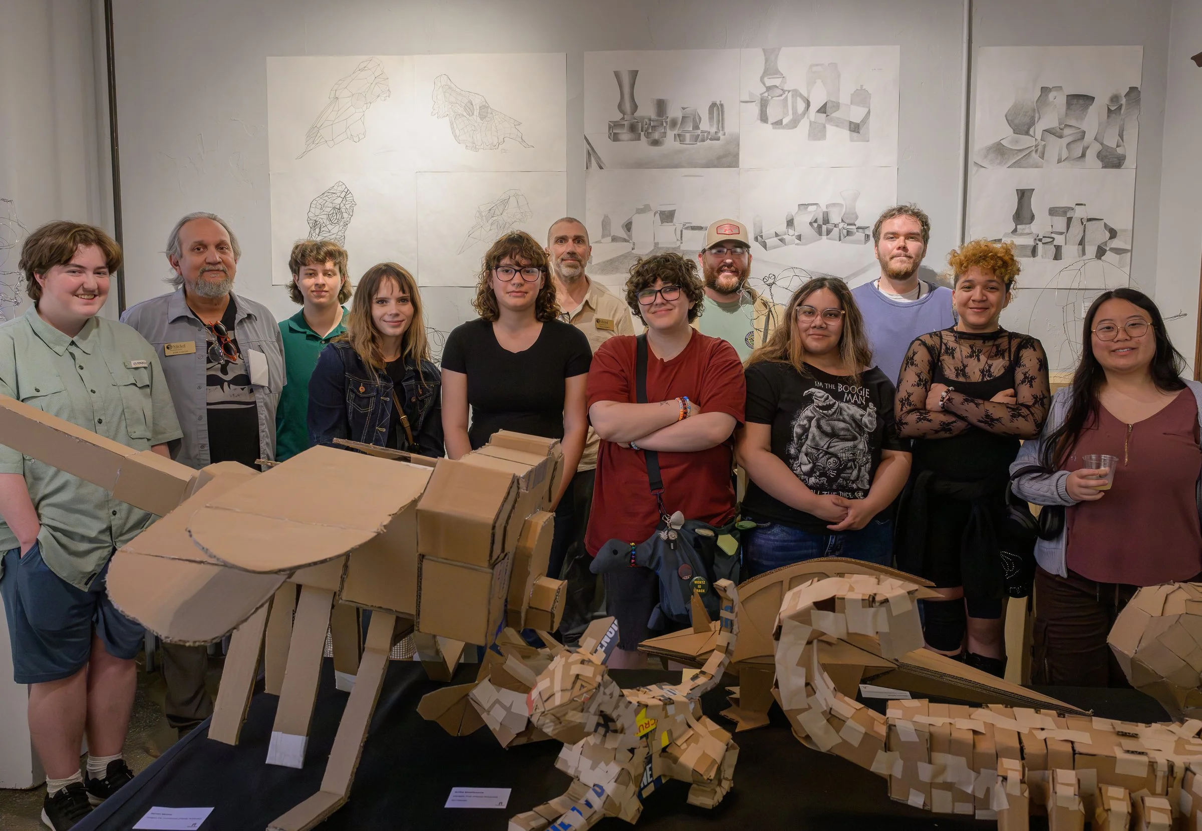 Mitchell Community College Art Students Showcase Talent at Annual Exhibition