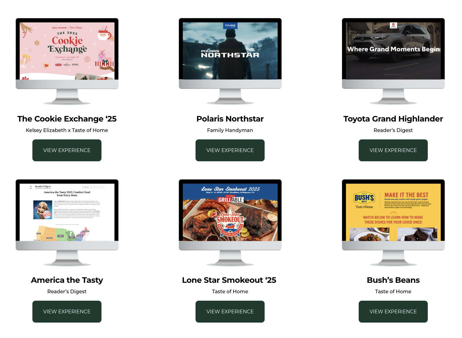 Digital Interactive Experiences