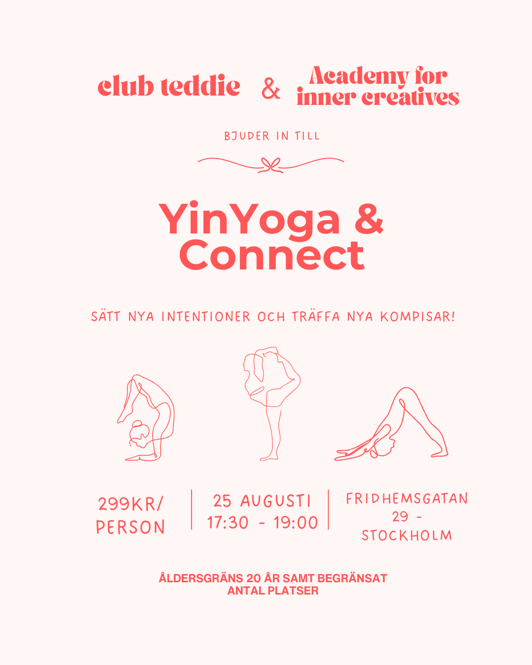 (Community Discount) YinYoga & Connect x Club Teddie