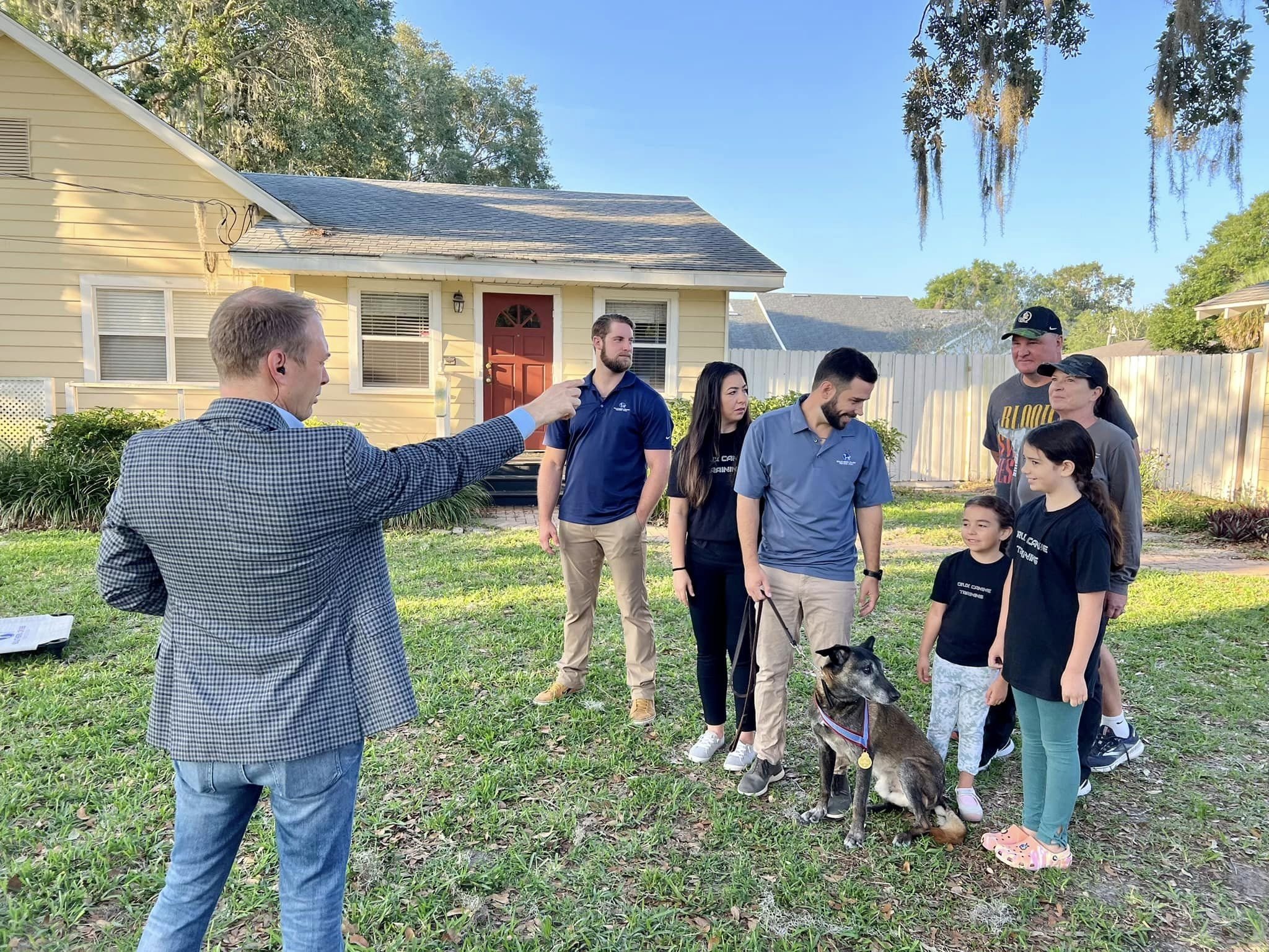 Southern Cross Service Dogs Recognized by Fox 35: A Tribute to Shimanski in Winter Garden