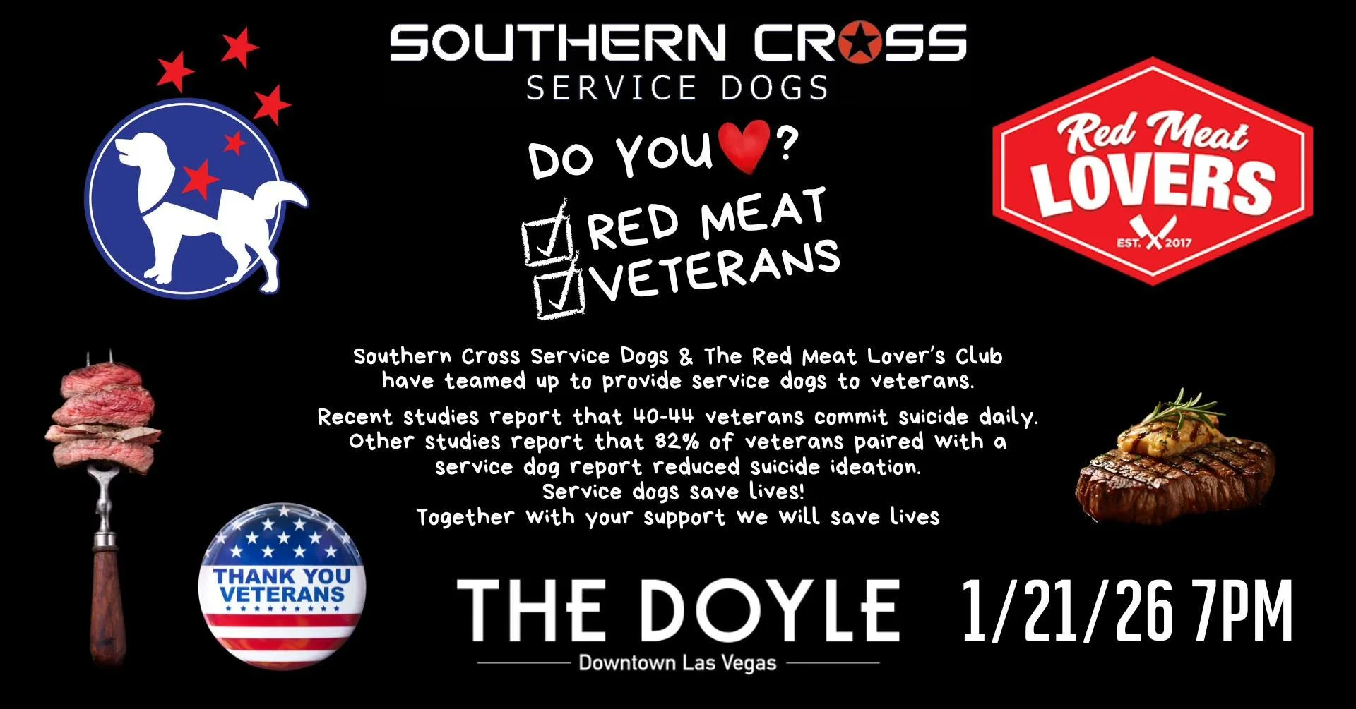 Red Meat Lover's Club - All the Meats for SCSD