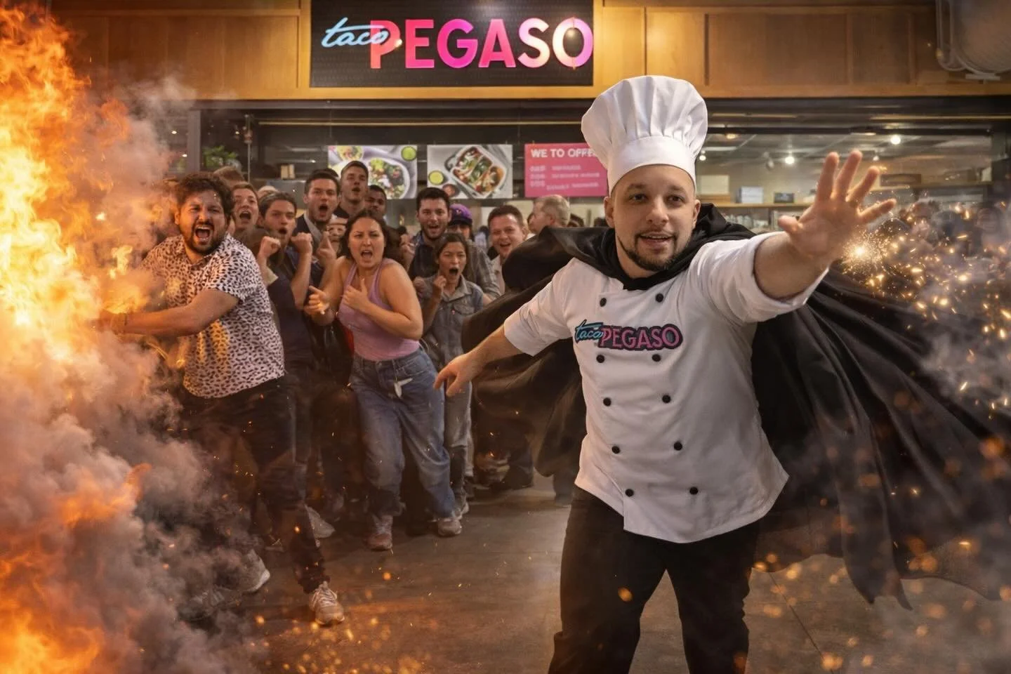 Actual footage of Chef Bryan arriving at Taco Pegaso&hellip; you already know what time it is. @faregroundaustin