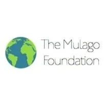 Logo for The Mulago Foundation featuring a globe illustration and text.