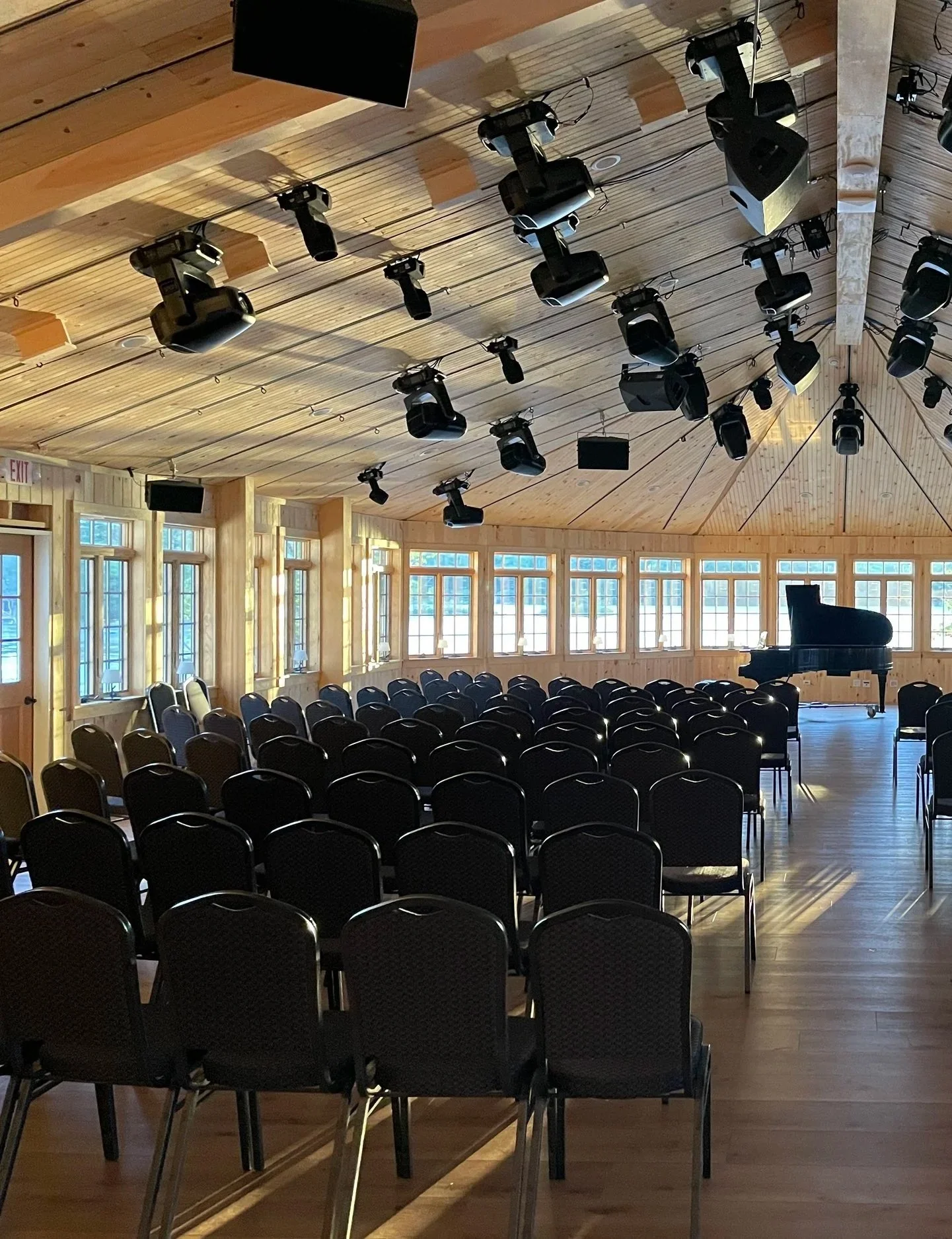 Performance Hall Designed by WSDG (Project led by Jonathan Bickoff, engineered by Jack Cunningham)