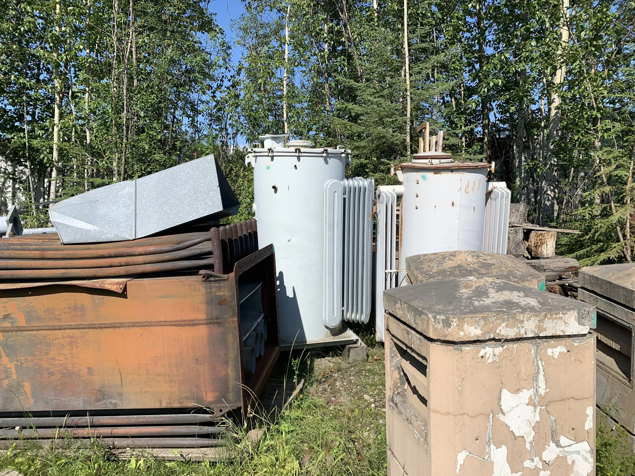 abandoned transformers