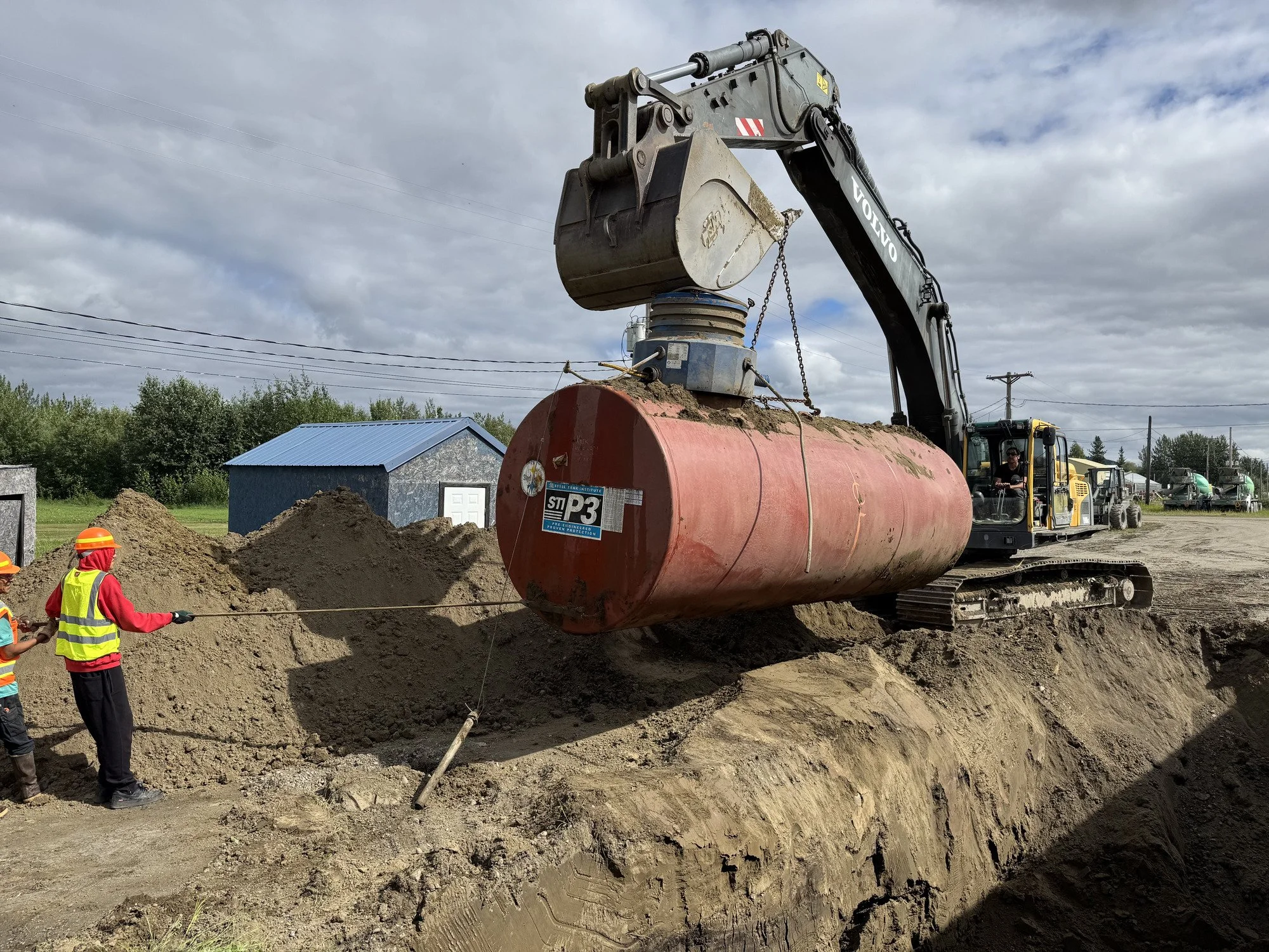Home Heating Oil Tank Closure