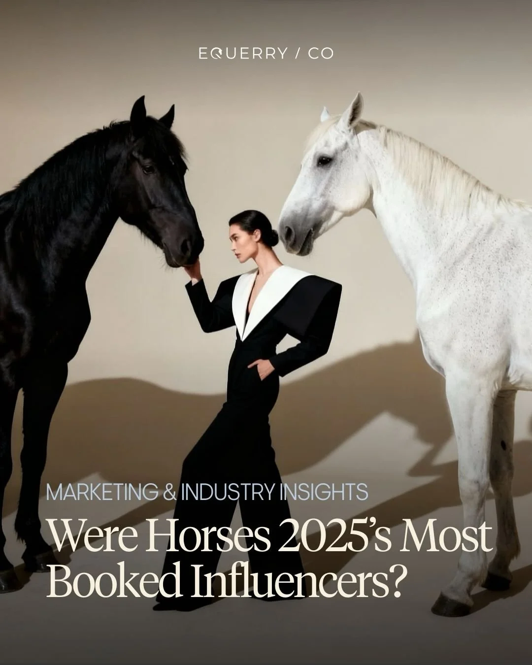 2025 marked the rise of the equestrian aesthetic in lifestyle trends and mainstream digital spaces. 

What was once associated with a more niche sporting community is now being leveraged across fashion, travel, automotive, and even wellness marketing