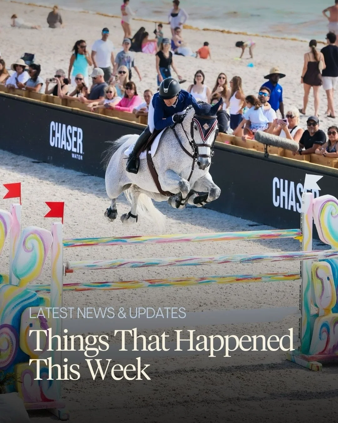 Things that happened this week:

🐎 Mary King announced her retirement after 46 years of eventing.

🏆 The Premier Jumping League (PJL) held its official launch.

💼 The FEI held its 2026 Sports Forum in Lausanne. 

☀️ Katrin Eckermann won the LGCT G