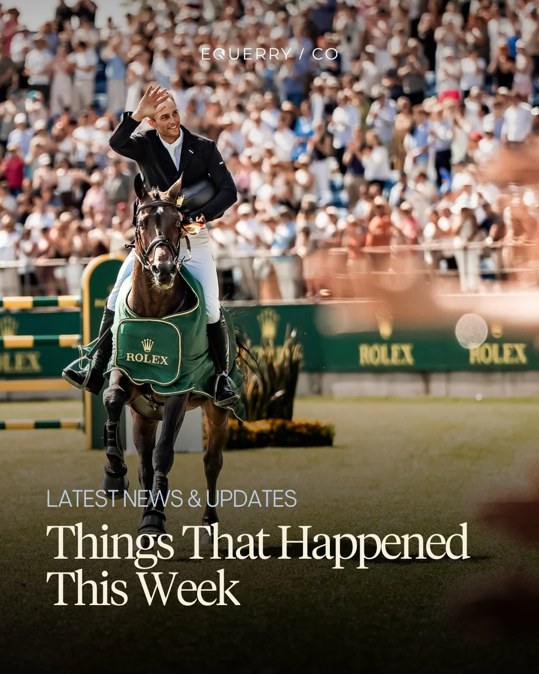 🏆 @danielcoyleofficial and Farrel won the first Rolex Grand Prix qualifier at @chio_aachen , while @lillieckeenan and Kick On secured victory in the second qualifier.

⭐ Germany&rsquo;s @_richardvogel_  won the CSI5* Rolex Grand Prix of Aachen with 