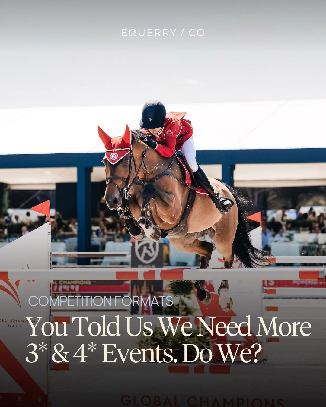 You told us that jumping needs more 3* and 4* competitions, so we went back and reviewed the data from 2025 to 2026.

Here&rsquo;s what we found:

👉 904 development opportunities.
👉 150 elite opportunities.
👉 6 lower-level competitions for every C