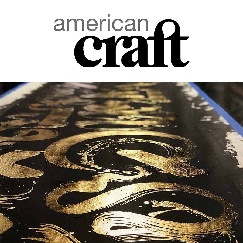 Bold Statements // American Craft