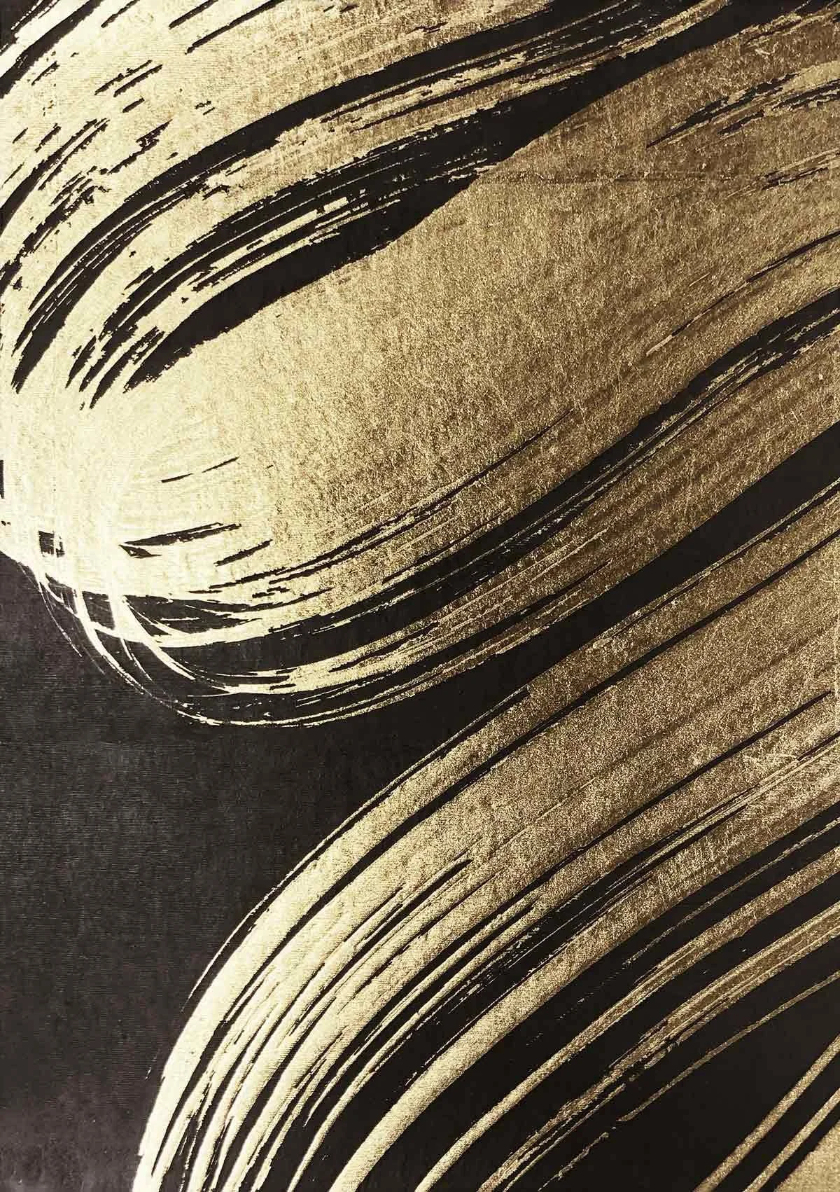 Basho Leaf Earth Gold