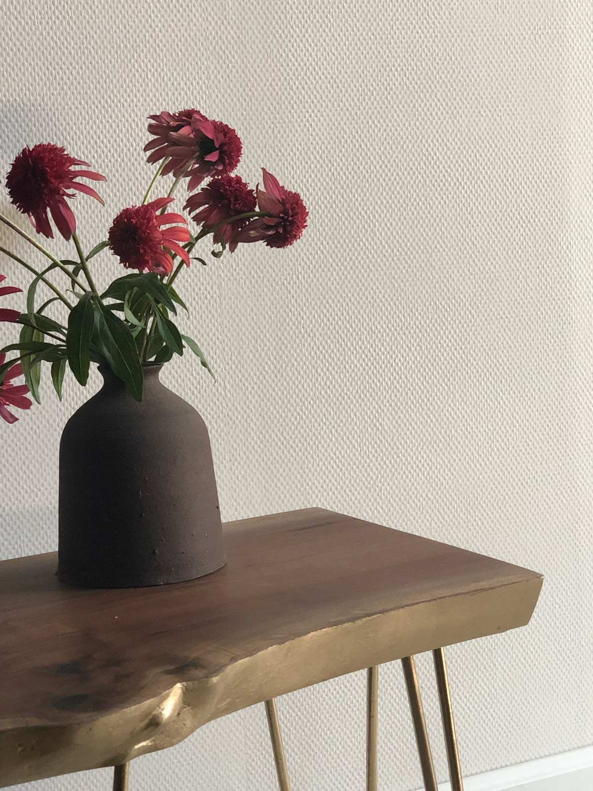  Beaded Blush  • SKU 19-0645 • Plaster hand-troweled onto a woven glass, give this wallcovering the warmth and beauty of marmorino and the strength of glass fabric.