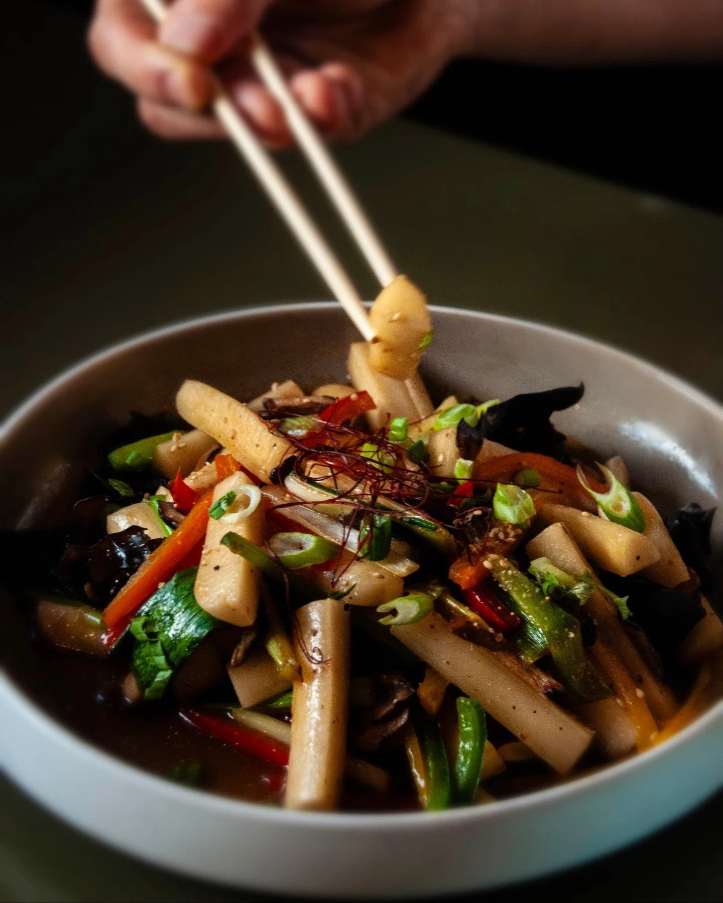 Chef James&rsquo; gungjung tteokbokki = weekend perfection. Chewy, savory, saucy, and impossible to put down. 🤤✨

#BoriAnnArbor #Tteokbokki #KoreanFoodie #AnnArborEats #A2FoodScene #WeekendVibes #EatLocalA2