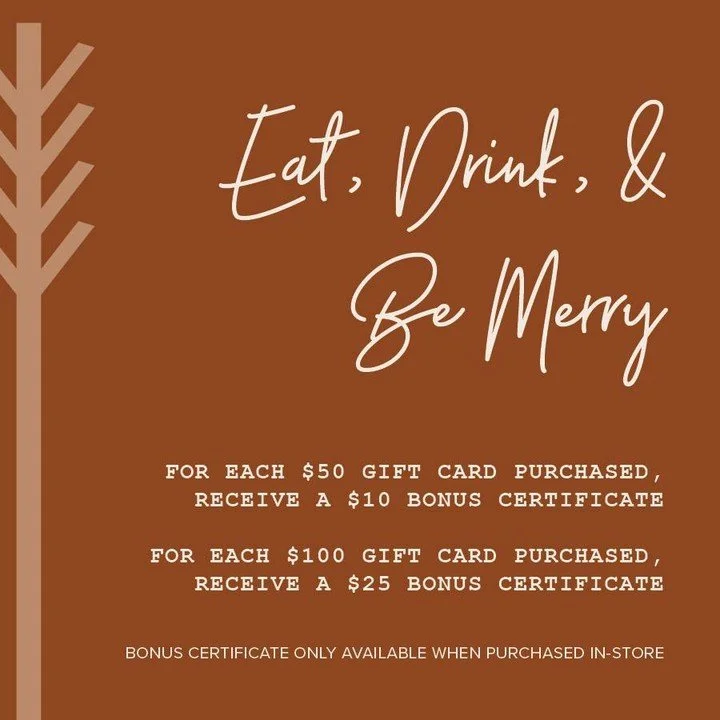Give a gift that won&rsquo;t get returned &mdash; Bori. 😌✨ Purchase a $50 or $100 gift card and we&rsquo;ll add a bonus certificate to sweeten the season.

#BoriAnnArbor #HolidayGifts #GiftCardPromo #A2Eats #KoreanKitchen #SupportLocal #FoodLovers